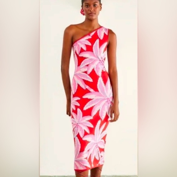 FARM RIO KNIT DRESS - Picture 1 of 8